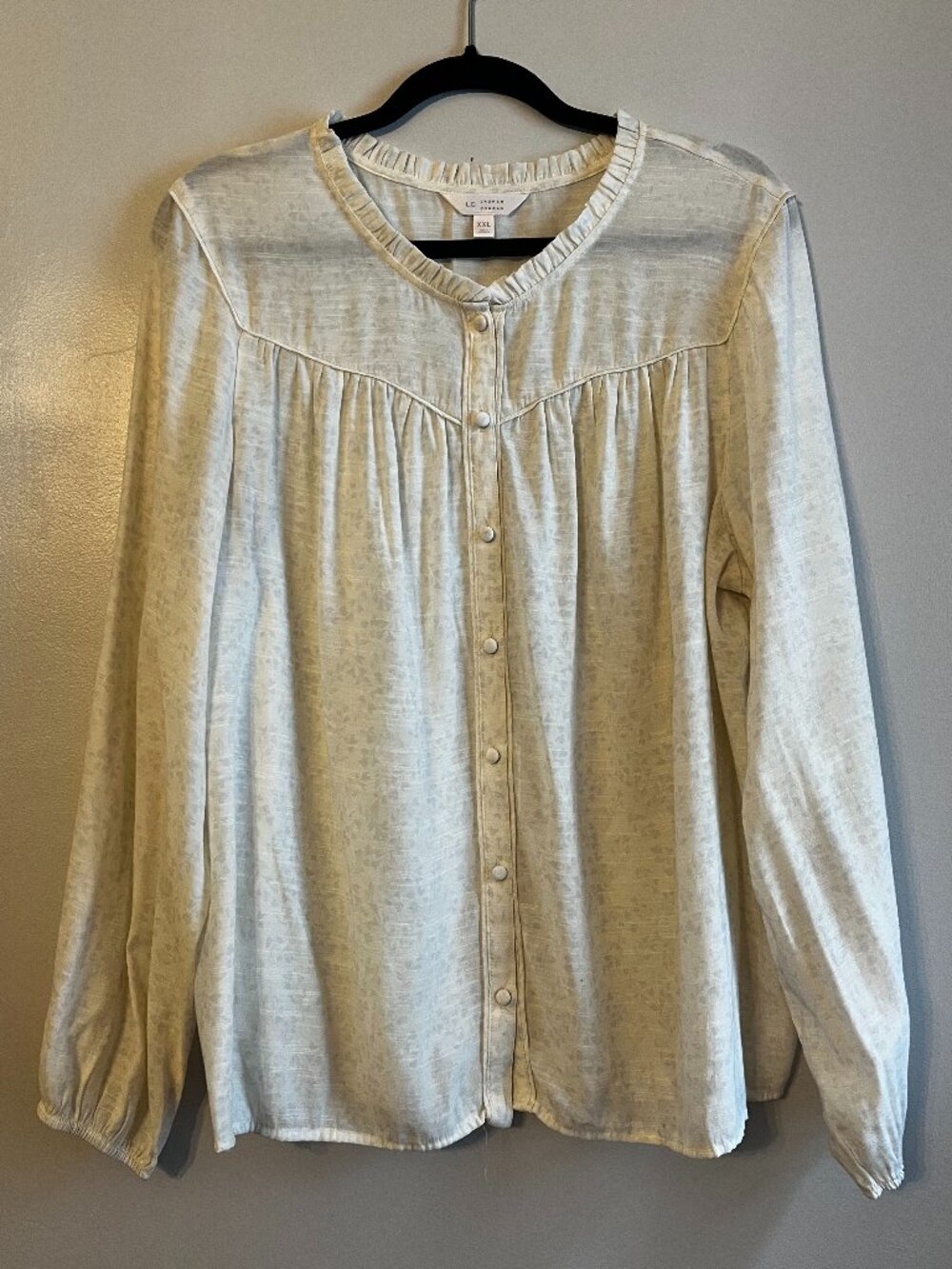 Lightweight Floral Patterned Button Up Blouse | Lauren Conrad